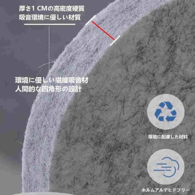 卓上間仕切 防音ブース 防音ボックス 高さ60 cmのパーソナルブース フェルトボード ド ルーフ付き天板付き卓上パーテーションブース簡易ワークスペース 折り畳みの通販は