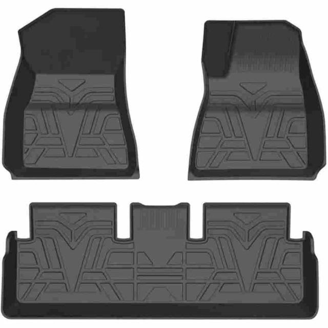 右手ドライブテスラモデル3 2017-2022 TPEフロアマット全天候型非スリップ防水フロアマットセットの通販は