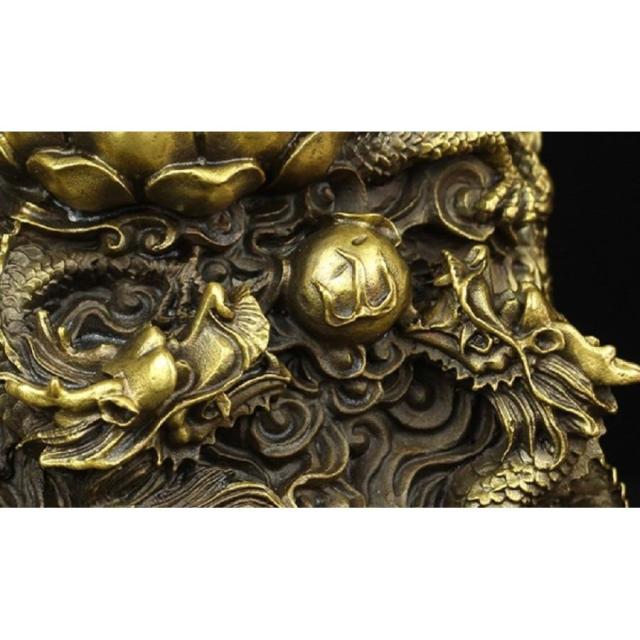 特大サイズ 九龍観音像 観音菩薩像 中国神話 竜生九子 仏像 縁起物 祈る スピリチュアル プレゼント 贈り物 ギフト お土産 お守り 開運厄除 祈願成就_6