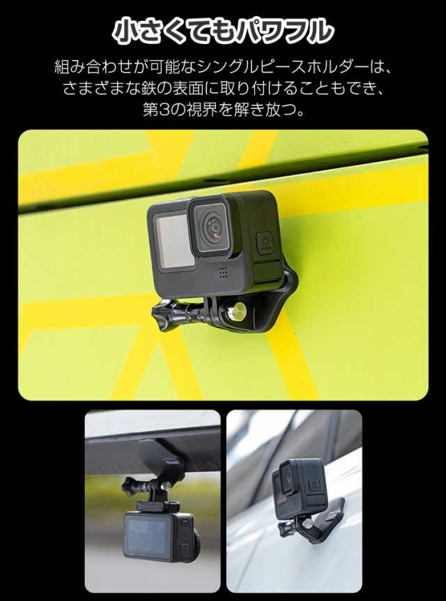 GoPro HERO12/11/10/9 Black Insta360 DJI POVネックレス式マウント