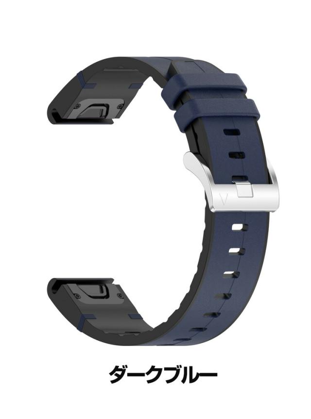 Garmin Fenix 8 43mm Fenix 7S Pro Fenix 7S epix Pro (Gen 2) 42mm 交換 バンド シリコン&PUレザー素材 おしゃれ 腕時計ベルト スポーツ ベルト 交換用 ベルト 替えベルト 綺麗な マルチカラー 簡単装着 人気 おすすめ ガーミン 腕時計バンド 交換ベルト 腕時計用ベルト・バンド