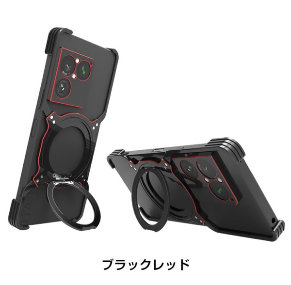 SONY Xperia 1 VIII ケース アルミ バンパー カメラレンズカバー付き