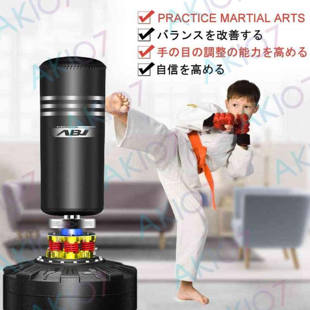 【送料無料】 サンドバッグ スタンド ボクシング テコンドー 筋トレ 大人 子供 用 トレーニング 練習 ジム サンドバッグ キックボクシング ミット トレーニング器具