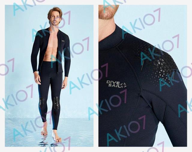 【1.5mm&メンズ上下】ウェットスーツ ウェットジャケット フィッシングジャケット フロントジップ 男性 長袖 サーフィン ダイビング マリンスポーツ 保温