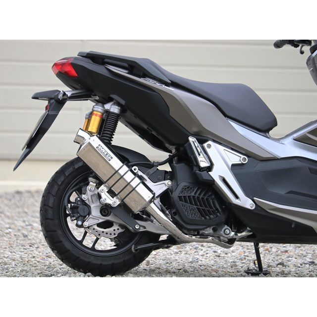 ダブルアールズ ADV150 ST-OVALフルエキゾースト ステンレスオーバル