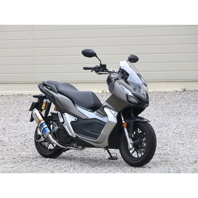 ダブルアールズ ADV150 SS-OVALフルエキゾースト SS-OVAL焼き色チタン