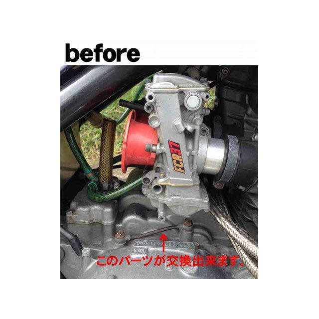 バグース ZEPHYR1100 クランクケースオイルラインキット レッド ZEPHYR1100 Bagus_4