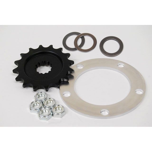 金具 バグース ZEPHYR750 180スプロケットセット黒 F/17T付属 ZEPHYR750 95