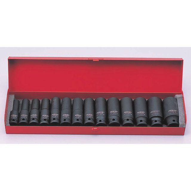 シグネット 23296 1/2DR 14PC ミリ ディープインパクトソケットセット