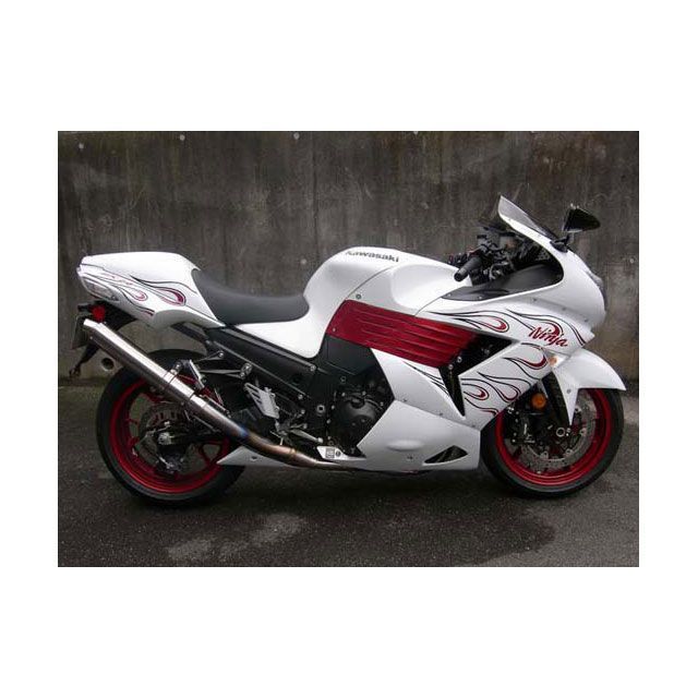 しゃぼん玉 ZZR1400 フルチタンエキゾーストマフラー ZZR1400 shabondama 100,450円