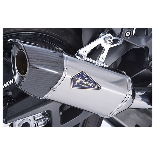 アールズギア S1000XR リアルスペック スリップオン（チタンポリッシュ） R’s GEAR
