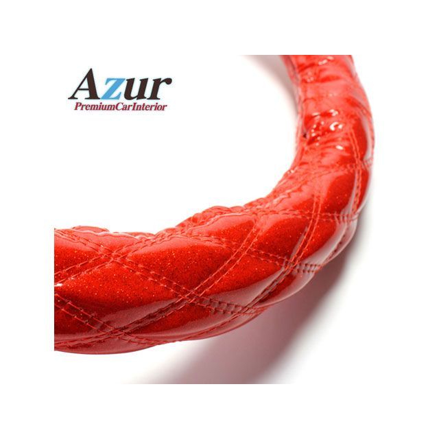 アズール ハンドルカバー エルフ ラメレッド LMサイズ （外径約40.5〜41.5cm） いすず ISUZU Azur