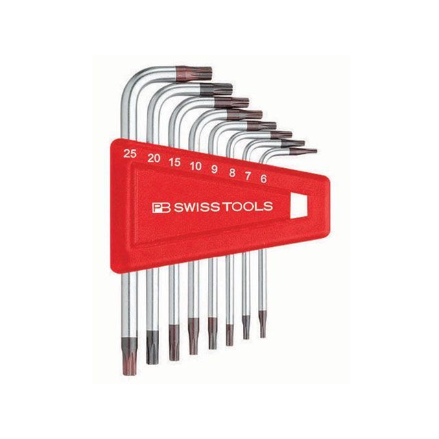 PBスイスツールズ 410H/6-25 L型ヘクスローブレンチセット（パックなし） PBSWISSTOOLS 8,830円