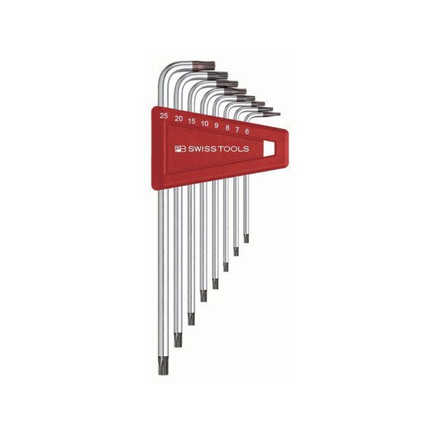 PBスイスツールズ 411BH/6-25 L型いじり止めヘクスローブレンチセット PBSWISSTOOLS バイク 車 自動車 自転車