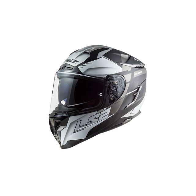 エルエスツーヘルメット CHALLENGER F/チャレンジャーF（マットチタニウムシルバー） サイズ S LS2 HELMETS