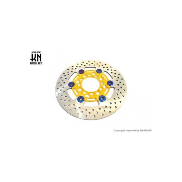 KN企画 フローティングディスクローター220mm 【PCX125/150、Dio110、SHモード】ゴールド kn926 バイクの通販は 12,690円