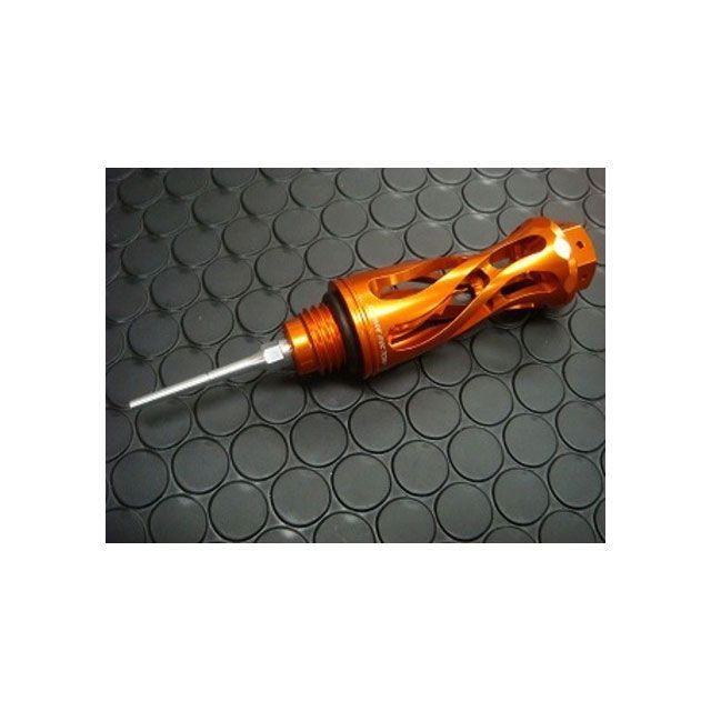 KN企画 SHARK-FACTORY 【オイルレベルゲージ】オレンジ限定 kn926 バイクの通販は 7,080円