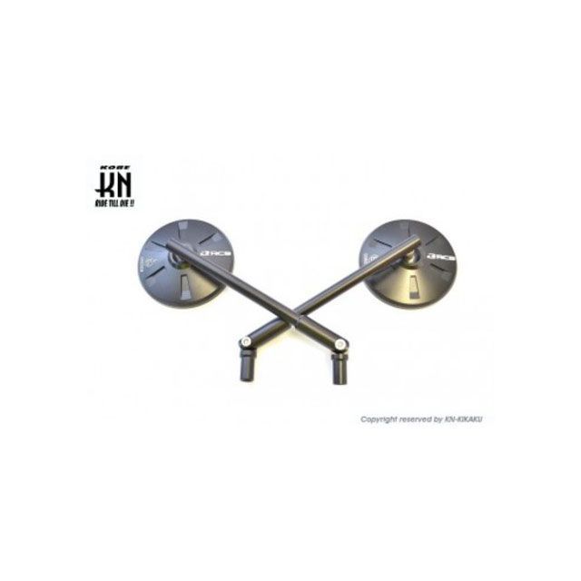 KN企画 RCB ALLOYバックミラー【アルミCNCバックミラー、左10mm正、右10mm逆ネジ】セット kn926 バイクの通販は 5,625円