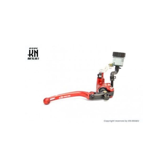 KN企画 RCB 鍛造ラジアルポンプマスターシリンダー【S1】14mm【右】レッド kn926 バイクの通販は