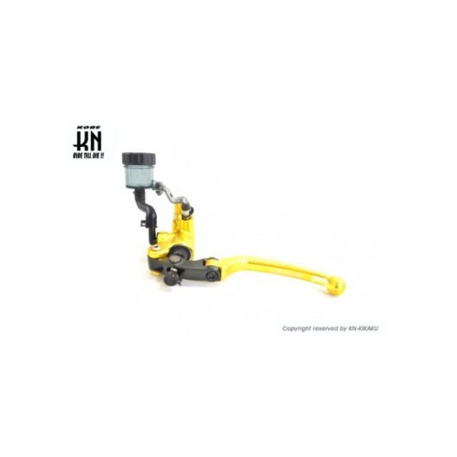KN企画 RCB 鍛造ラジアルポンプマスターシリンダー【S1】14mm【左】ゴールド kn926