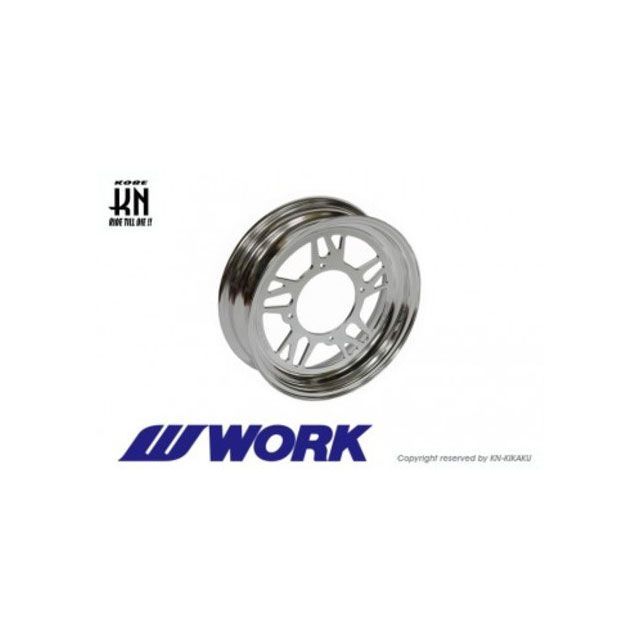 KN企画 WORK Gee9s コラボレーションホイール【バフアルマイト】12inch