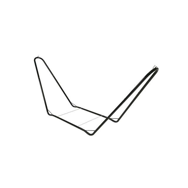 キャプテンスタッグ スチールポールハンモック用スタンドIII（ブラック） CAPTAIN STAG