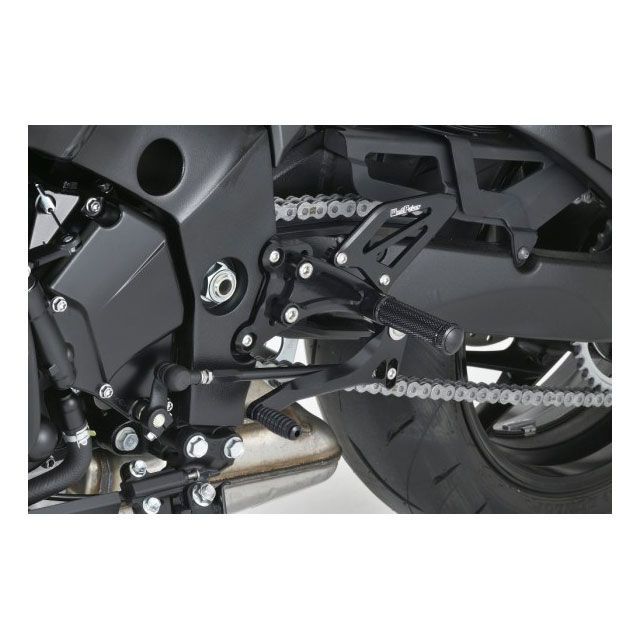 ウエストパワー KATANA/GSX-S1000/F ライディングステップ（ブラック） WestPower バイクの通販は 44,180円
