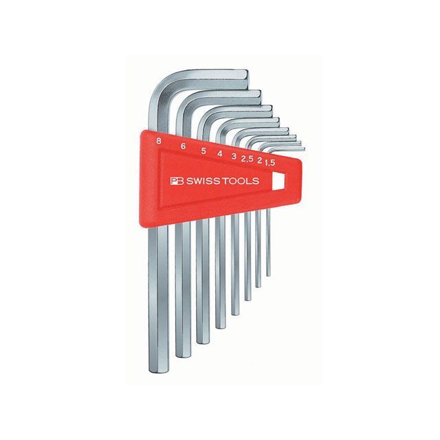 PBスイスツールズ 210H-10 ホルダー付六角棒レンチセット（パックナシ） PBSWISSTOOLS