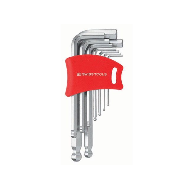 PBスイスツールズ 212DH-10 ボール付六角棒レンチセット（パックナシ） PBSWISSTOOLS バイク 車 自動車 自転車の通販は