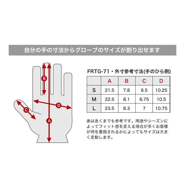 デグナー 2021春夏モデル FRTG-71 レディースレザーグローブ（ブラック/ブルー） サイズ L DEGNER バイクの通販は