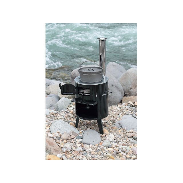 キャプテンスタッグ KAMADO（かまど） 煙突ストーブ CAPTAIN