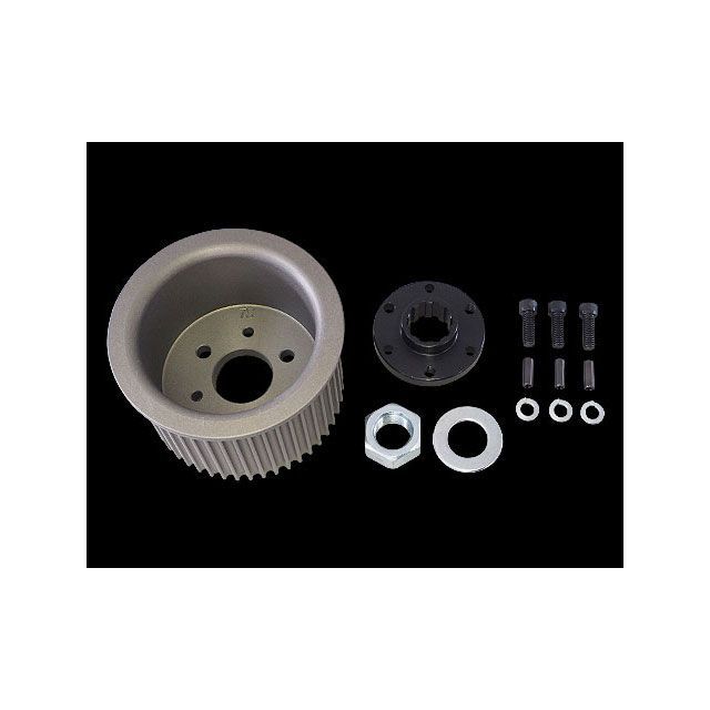 ベルトドライブリミテッド ハーレー 8mm 3in用47丁スプラインドフロントプーリー Belt Drives Limited