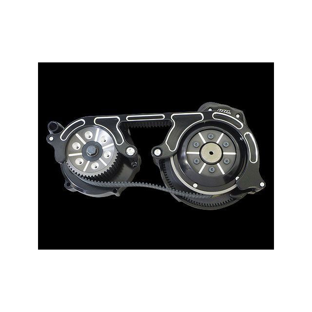 ベルトドライブリミテッド 2ピース 2inオープンベルトキット 07-16yツアラー ブラック Belt Drives Limited バイクの通販は駆動系