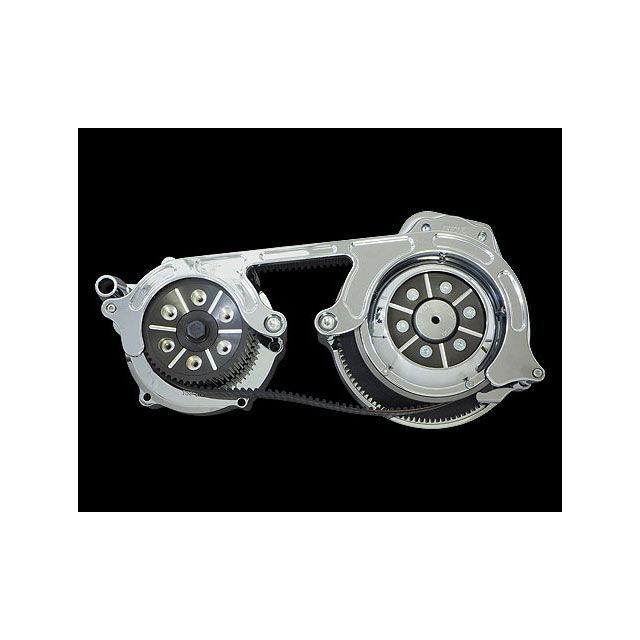 ベルトドライブリミテッド 2ピース 2inオープンベルトキット 07-16yツアラー クローム Belt Drives Limited バイクの通販は