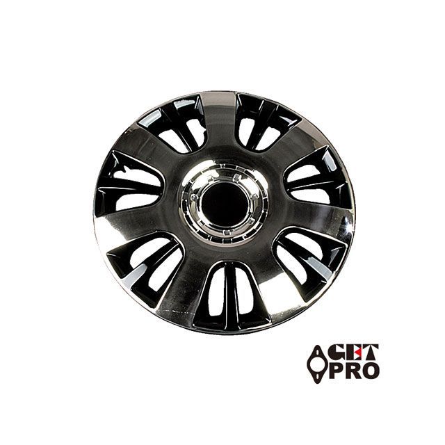 GET-PRO ゲットプロ ホイールカバー 14インチ 1台分4枚セット（クローム＆ブラック）ダイハツ ムーヴ ホイールキャップ GET-PRO 車…の通販は