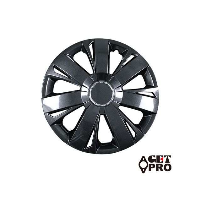 GET-PRO ゲットプロ ホイールカバー 14インチ 1台分4枚セット（ダークガンメタ）日産 オッティ ホイールキャップ GET-PRO 車 自動車の通販は
