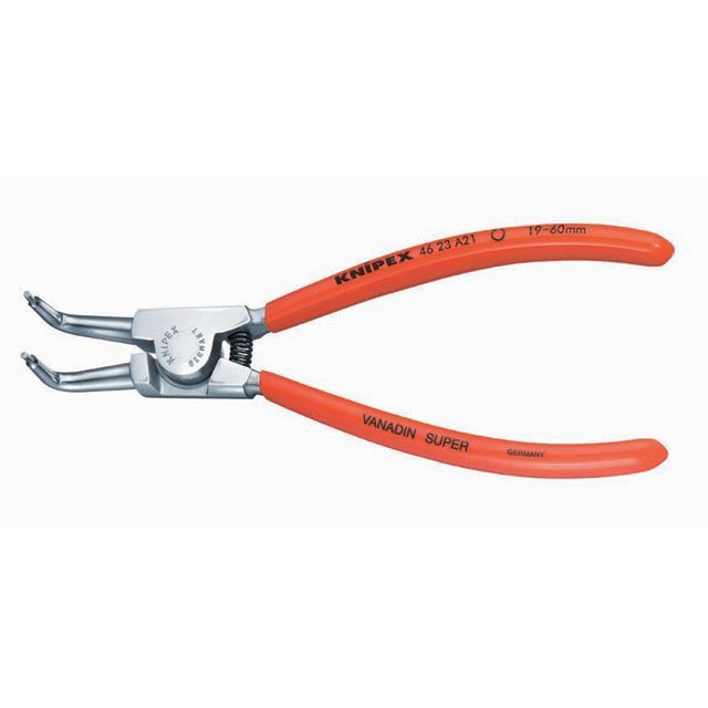 クニペックス 4623-A11 軸用スナップリングプライヤー 曲 KNIPEX バイク 車 自動車 自転車の通販は 4,782円