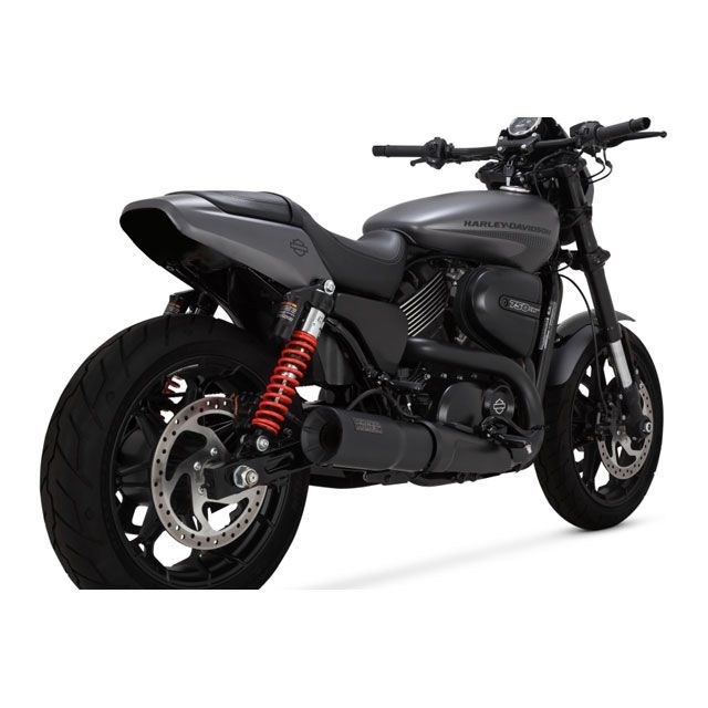 バンス STREET750 STREET ROD HI-OUTPUT スリップオン ブラック VANCE&HINES