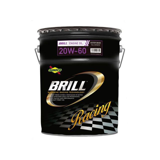 スノコ BRILL（ブリル）エンジンオイル 20W-60 20L SUNOCO