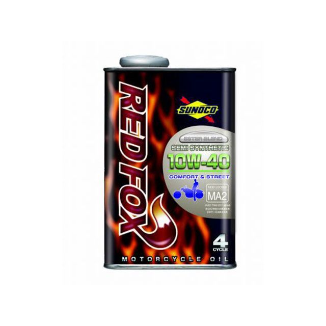 スノコ レッドフォックス レーシング＆スポーツ 10w-40 1L 5缶 SUNOCO スノコ RED FOX RACING \u0026 SPORTS (レッドフォックス レーシング