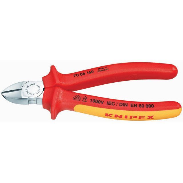 クニペックス 7006-180 絶縁斜ニッパー 1000V（SB） KNIPEX 7,192円