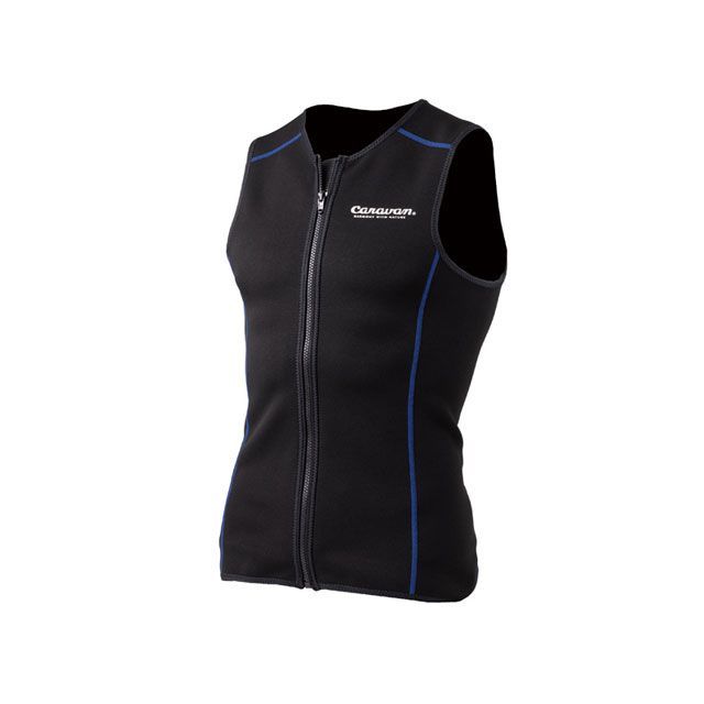 渓流 渓流CRジップベスト 190ブラック サイズ L keiryu キャンプの通販は