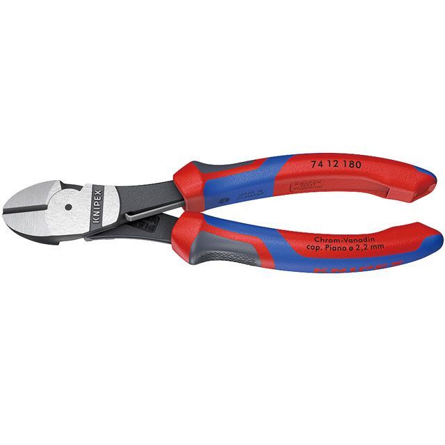 クニペックス 7412-180 バネ付強力型斜ニッパー（SB） KNIPEX 6,749円