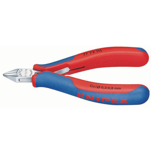 クニペックス 7772-115 エレクトロニクスニッパー（SB） KNIPEX バイク 車 自動車 自転車の通販は