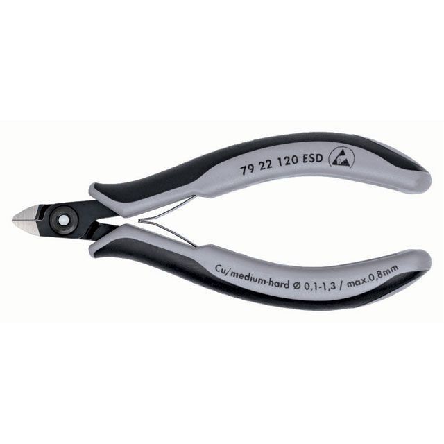 クニペックス 7922-120ESD エレクトロニクスニッパー KNIPEX バイク 車 自動車 自転車