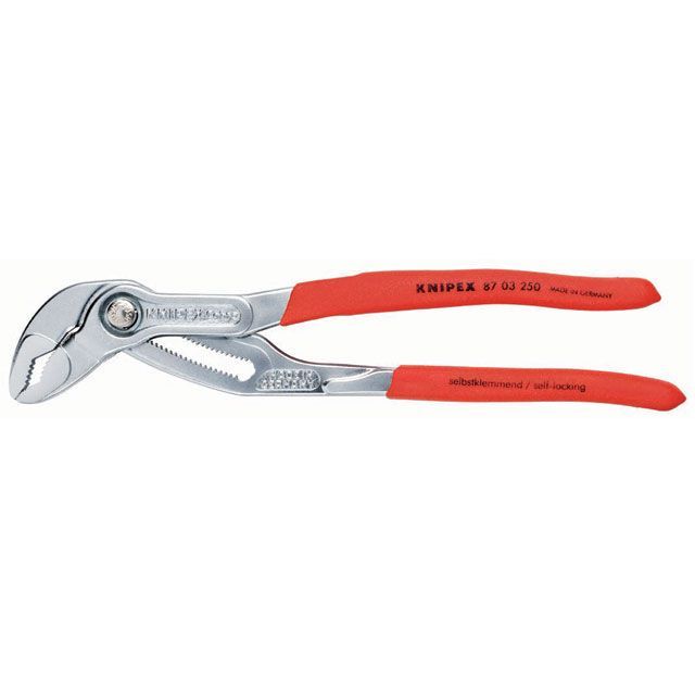 クニペックス 8703-125 コブラ ウォーターポンププライヤー KNIPEX