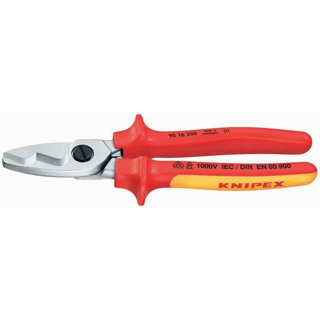 クニペックス 9516-200 絶縁ケーブルカッター 1000V（SB） KNIPEX バイク 車 自動車 自転車の通販は