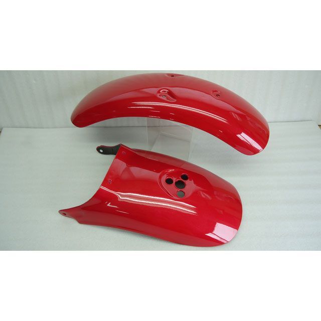 キャッツファクトリー モンキー125 モンキー125 フロント・リア カラーフェンダー ファイバー製 パールネビュラレッド CAT’S FACTORY