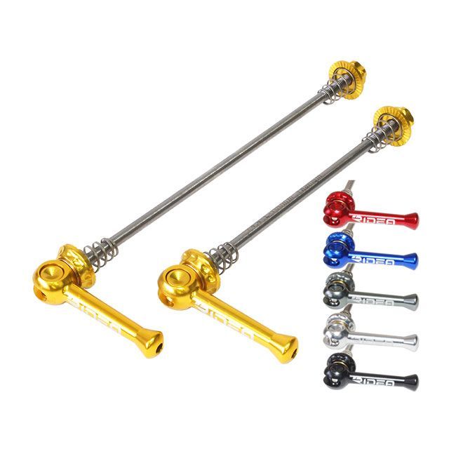 リデア（自転車） ES2D-100/130 Ti Quick Release ROAD F100/R130 カラー ブラック RIDEA