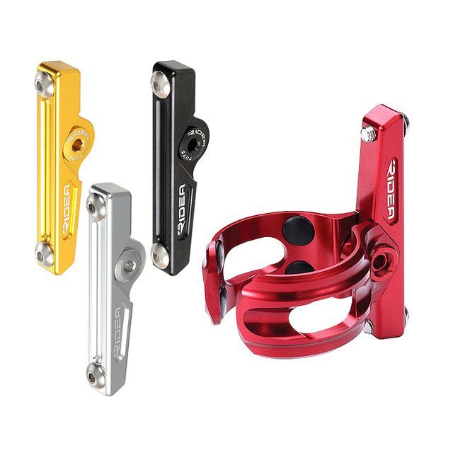 リデア（自転車） FCAS2 Mini Velo Bottle Cage Adapter（Single arm） カラー ブラック RIDEA